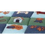 Trixie Hondenkussen Patchwork Blauw / Groen - Afbeelding 3