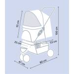 Trixie Hondenbuggy Zwart - Afbeelding 28
