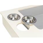 Trixie Voederstation Met Voerbak / Waterbak / Hooiruif Hout Naturel - Afbeelding 9
