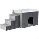 Trixie Hondenmand Huis Harvey Met Trap Grijs / Wit - Afbeelding 1