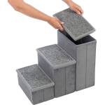 Trixie Hondenmand Huis Harvey Met Trap Grijs / Wit - Afbeelding 8