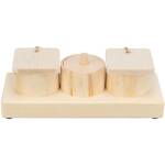 Trixie Snack Cups Voor Ratten En Konijnen Hout - Afbeelding 1