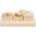 Trixie Snack Cups Voor Ratten En Konijnen Hout - Afbeelding 3