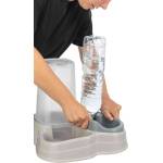 Trixie Voerdispenser En Waterdispenser Kunststof Grijs / Taupe - Afbeelding 9