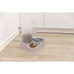 Trixie Voerdispenser En Waterdispenser Kunststof Grijs / Taupe - Afbeelding 10