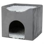 Trixie Kattenhuis Harvey Grijs-Wit / Zwart - Afbeelding 1