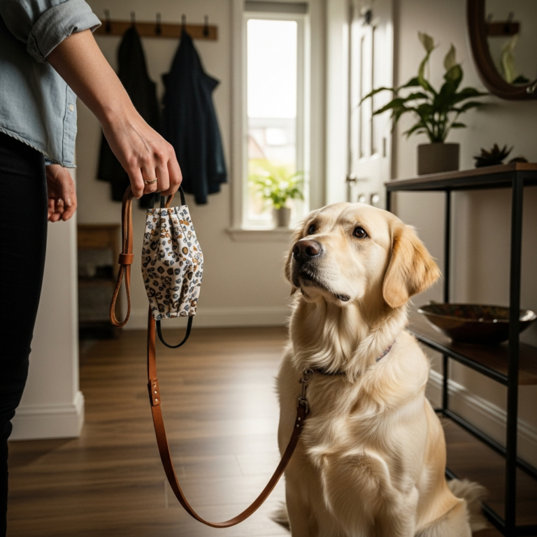 Mondkapjes en je huisdier: rustig en praktisch omgaan