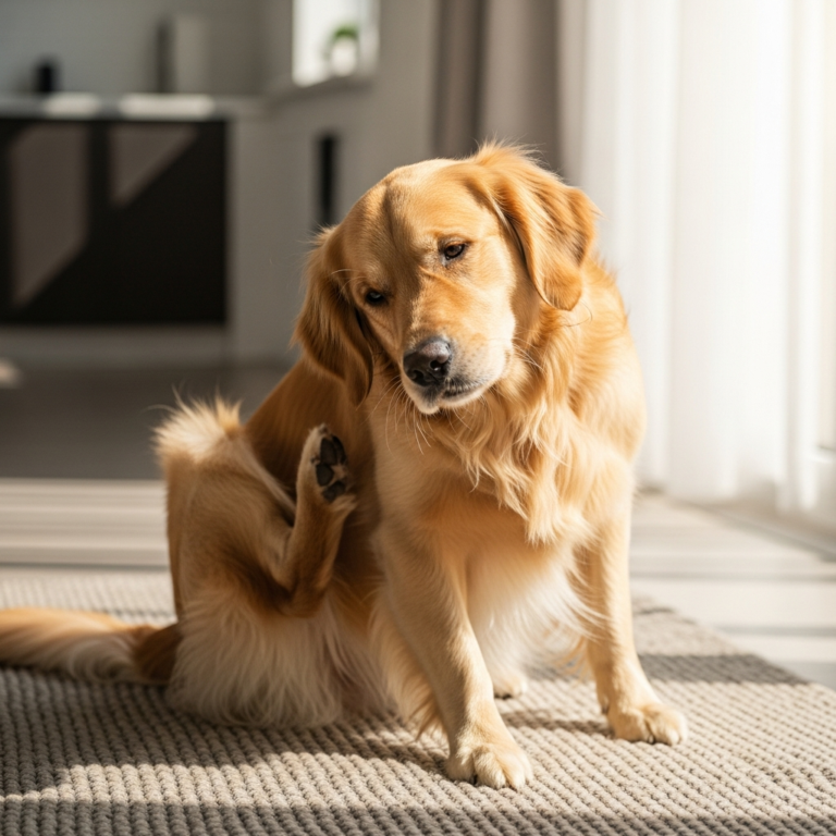 Huidallergie en gedrag bij honden: jeuk als stille stressbron